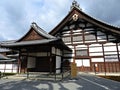 Hojo at the Golden Pavillion (Kinkaku-ji Temple), Kyoto, Japan Royalty Free Stock Photo